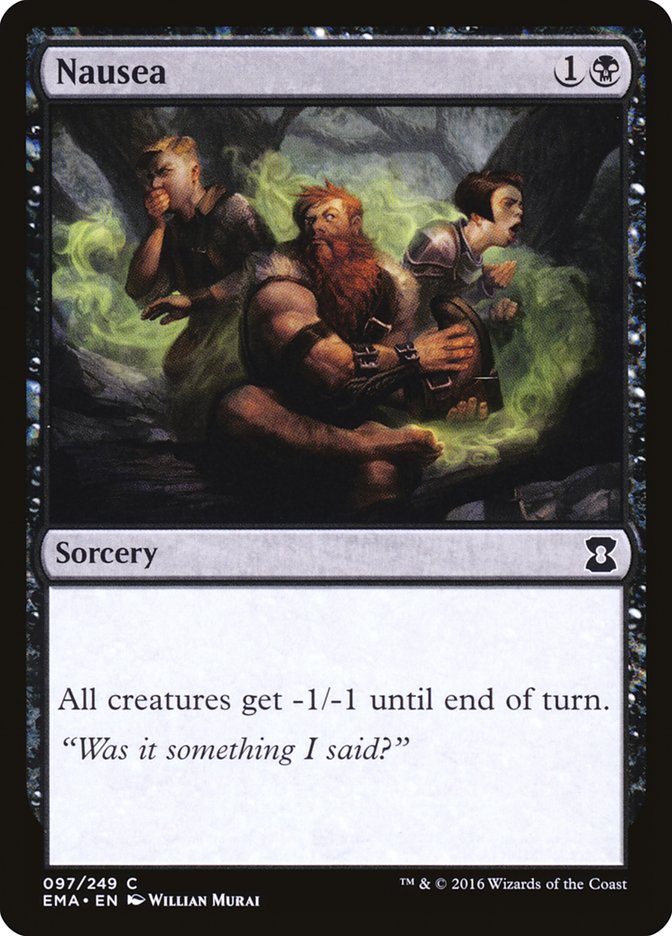 Nausea 97/249 (Eternal Masters)  - Foil | Good Games Modbury
