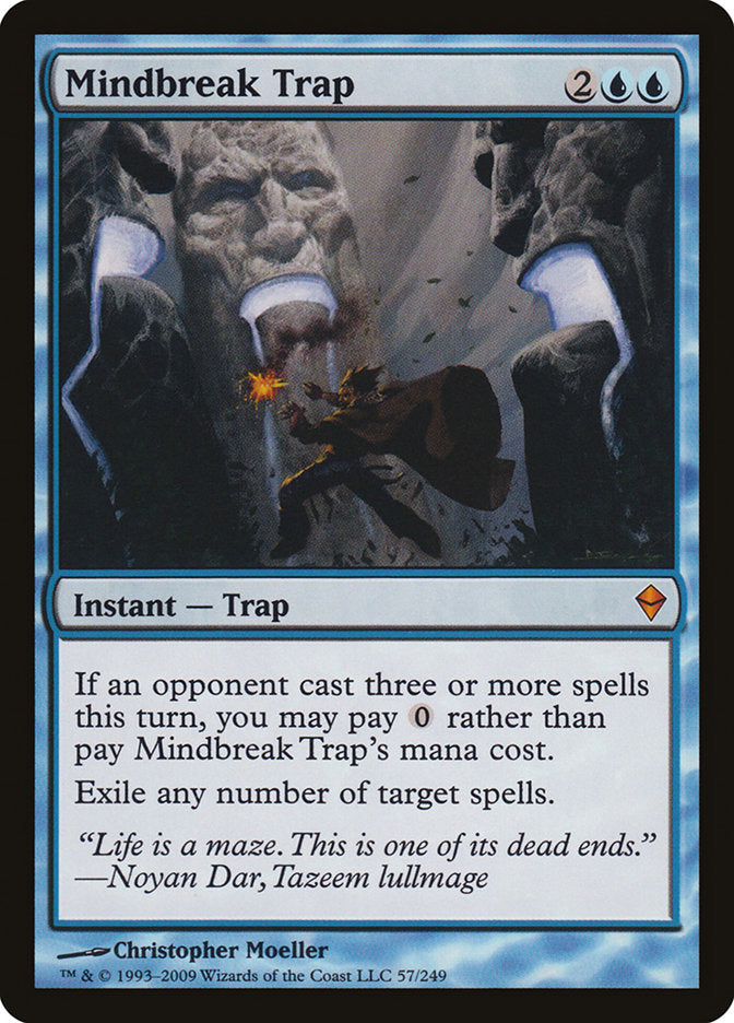 Mindbreak Trap 57/249 (Zendikar)  - Foil | Good Games Modbury