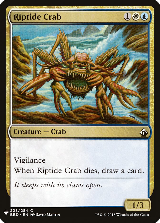 Riptide Crab [Mystery Booster] | Good Games Modbury