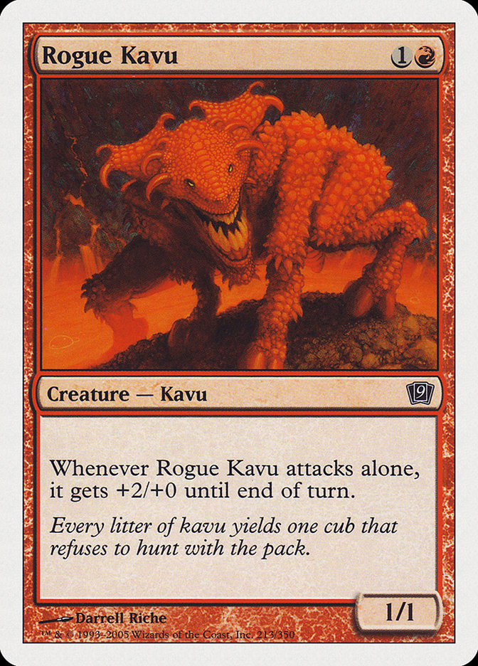 Rogue Kavu 213/350 (9th Edition)  | Good Games Modbury