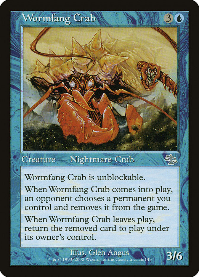 Wormfang Crab 56/143 (Judgment)  - Foil | Good Games Modbury