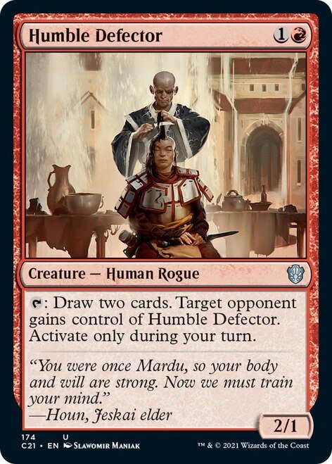 Humble Defector [Commander 2021] | Good Games Modbury