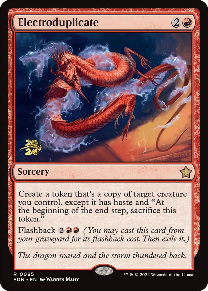Electroduplicate 85s/101 (Prerelease Cards)  - Foil | Good Games Modbury
