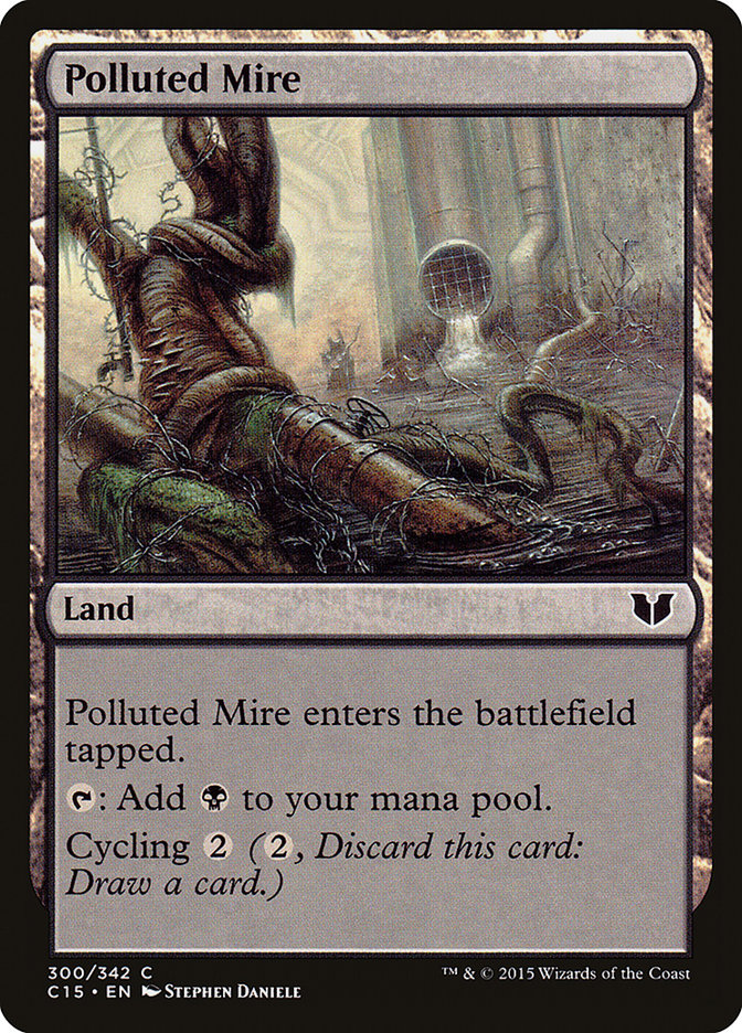 Polluted Mire [Commander 2015] | Good Games Modbury