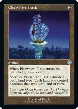 Elsewhere Flask 15/63 (The Brothers' War: Retro Frame Artifacts)  - Foil | Good Games Modbury