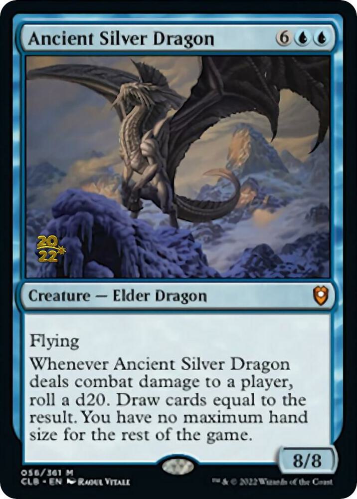 Ancient Silver Dragon 56s/108 (Prerelease Cards)  - PreRelease Foil | Good Games Modbury