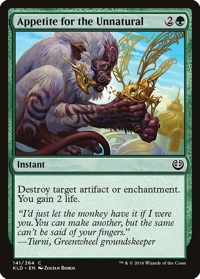 Appetite for the Unnatural [Kaladesh] | Good Games Modbury