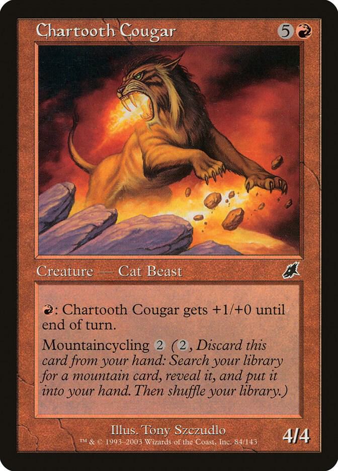 Chartooth Cougar 84/143 (Scourge)  - Foil | Good Games Modbury