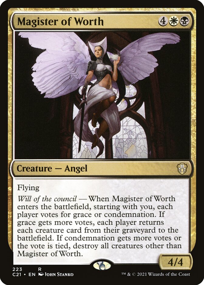 Magister of Worth 223/81 (Commander 2021)  | Good Games Modbury