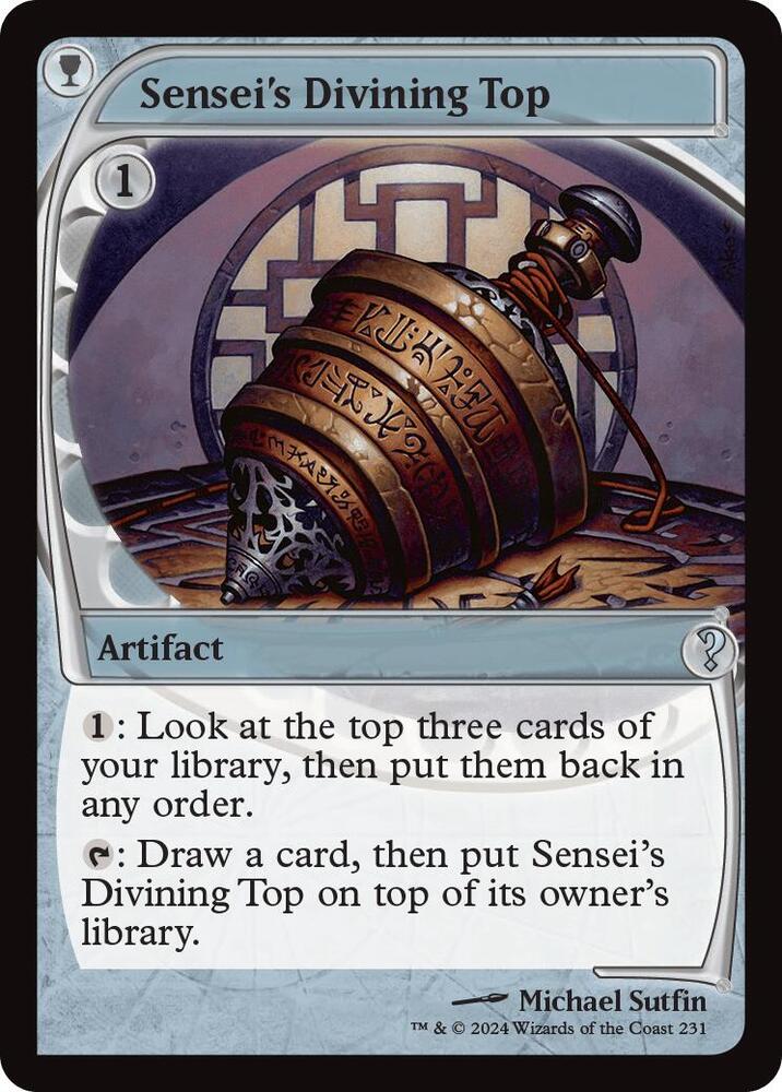 Sensei's Divining Top 231 (Mystery Booster 2)  - Future Sight | Good Games Modbury