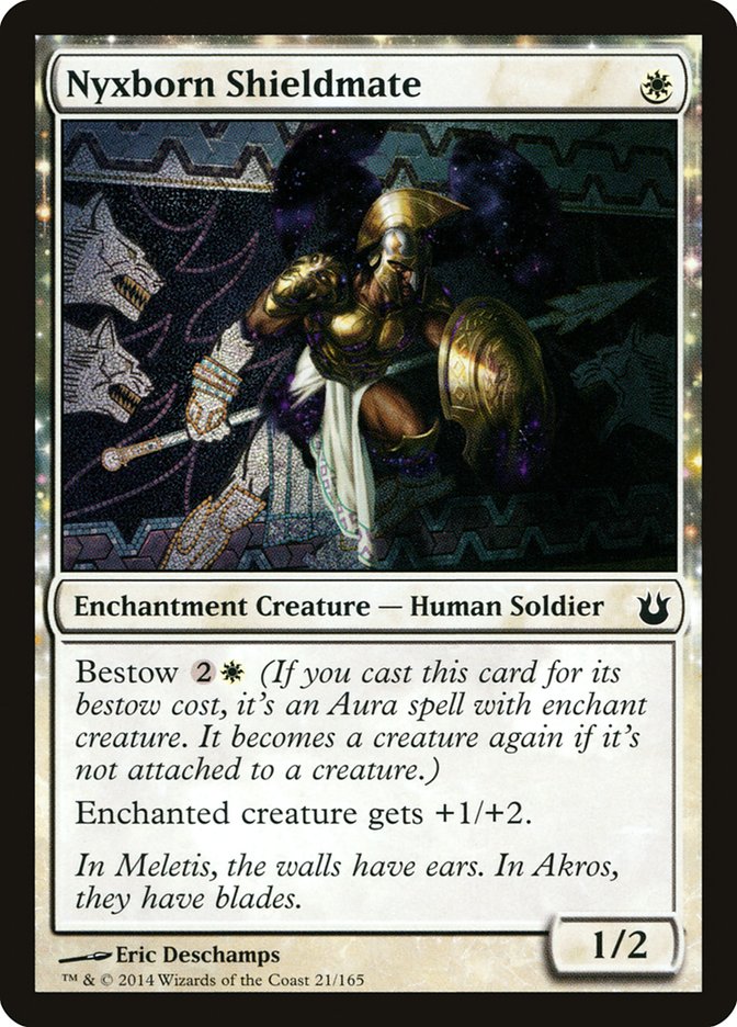 Nyxborn Shieldmate 21/165 (Born of the Gods)  - Foil | Good Games Modbury