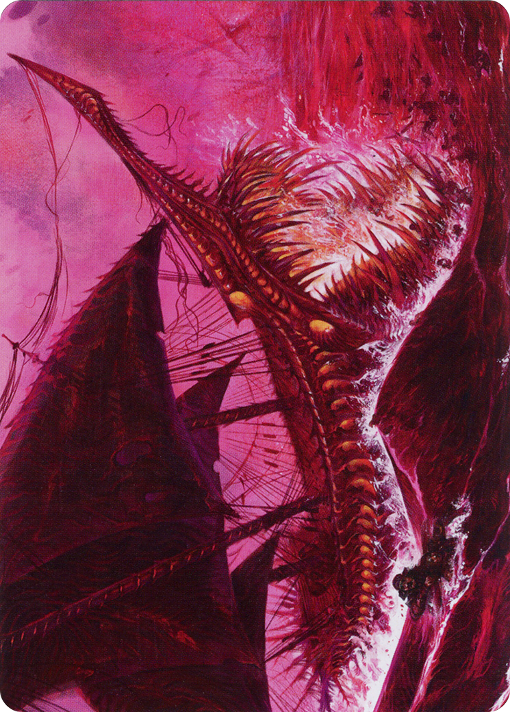 Marauding Dreadship Art Card [March of the Machine Art Series] | Good Games Modbury