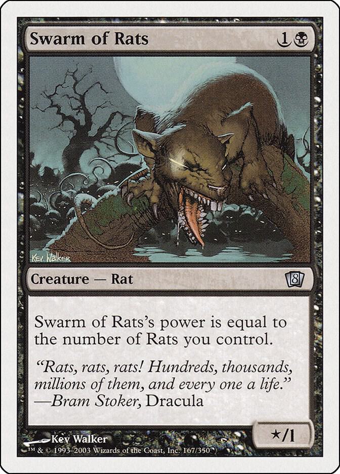 Swarm of Rats 167/350 (8th Edition)  | Good Games Modbury