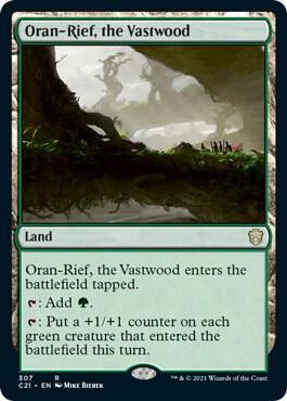 Oran Rief the Vastwood 307/81 (Commander 2021)  | Good Games Modbury