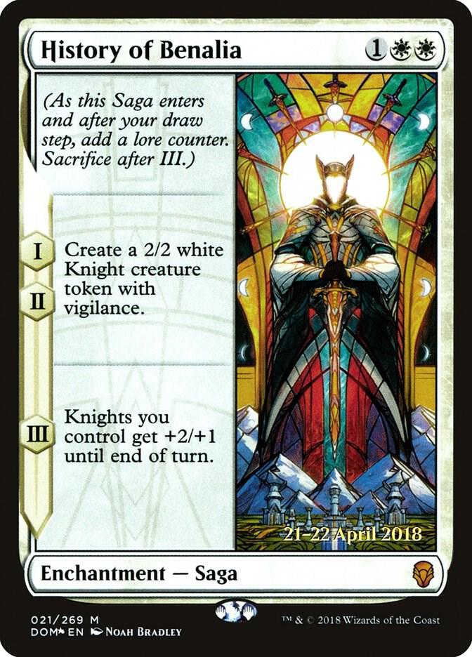 History of Benalia 21s/118 (Prerelease Cards)  - Foil | Good Games Modbury