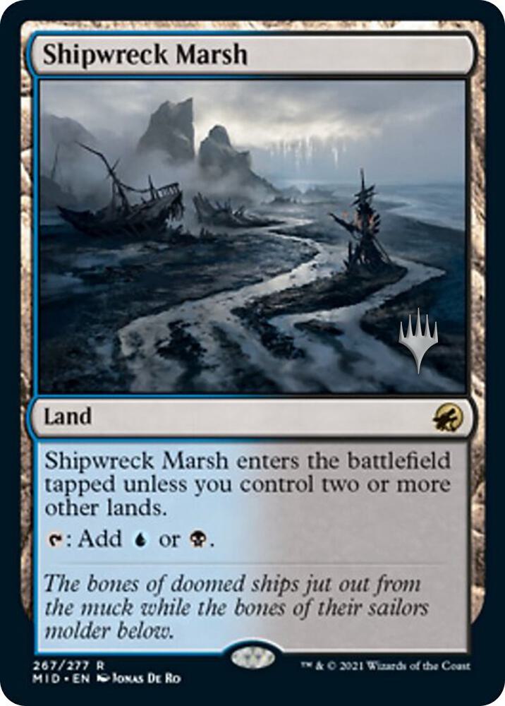 Shipwreck Marsh 267 (Promo Pack: Innistrad: Midnight Hunt)  | Good Games Modbury