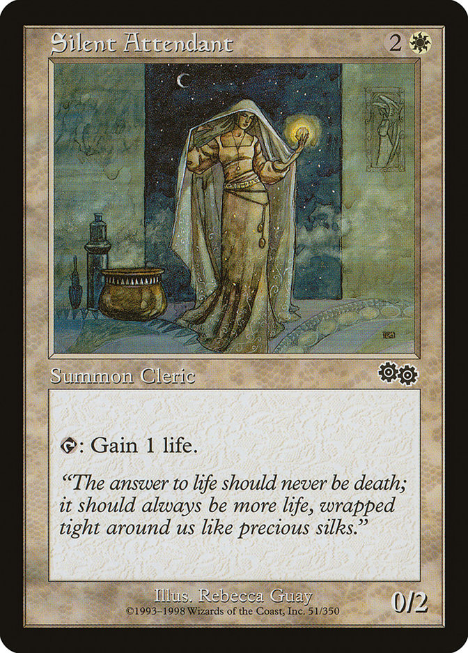 Silent Attendant 51/350 (Urza's Saga)  | Good Games Modbury