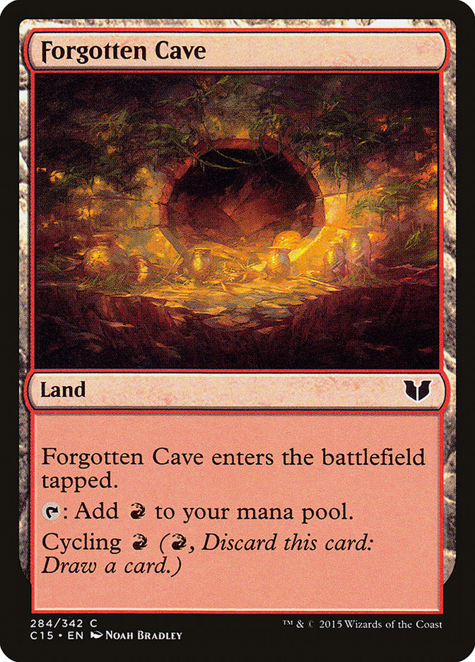 Forgotten Cave [Commander 2015] | Good Games Modbury