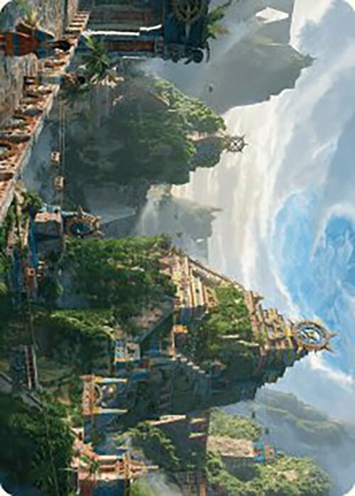 Clifftop Retreat Art Card 81 (Art Series: The Lost Caverns of Ixalan)  | Good Games Modbury