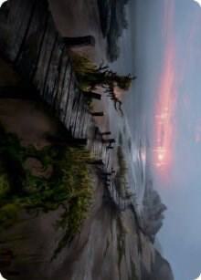 Deserted Beach Art Card 71 (Art Series: Innistrad: Midnight Hunt)  | Good Games Modbury