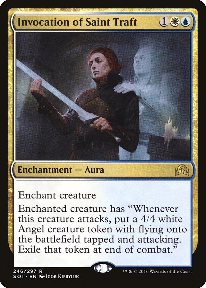 Invocation of Saint Traft 246/297 (Shadows over Innistrad)  | Good Games Modbury