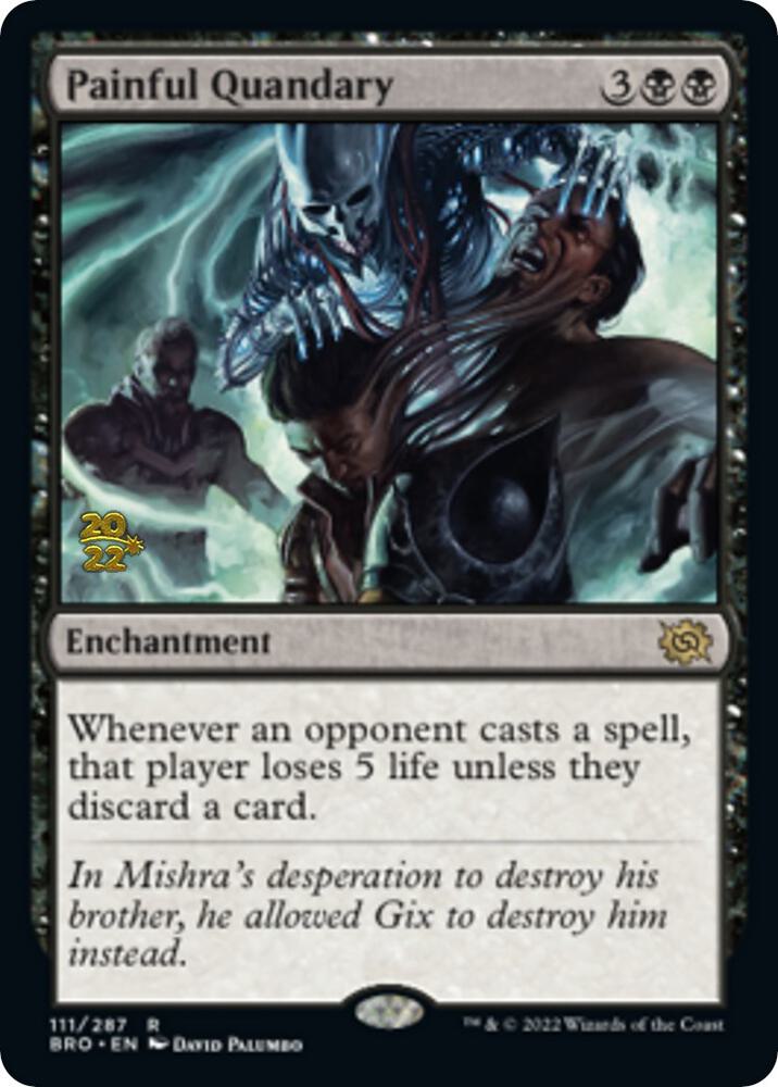 Painful Quandary BRO 111s/169 (Prerelease Cards)  - Foil | Good Games Modbury
