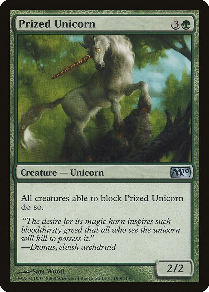 Prized Unicorn 199/249 (Magic 2010 (M10))  | Good Games Modbury