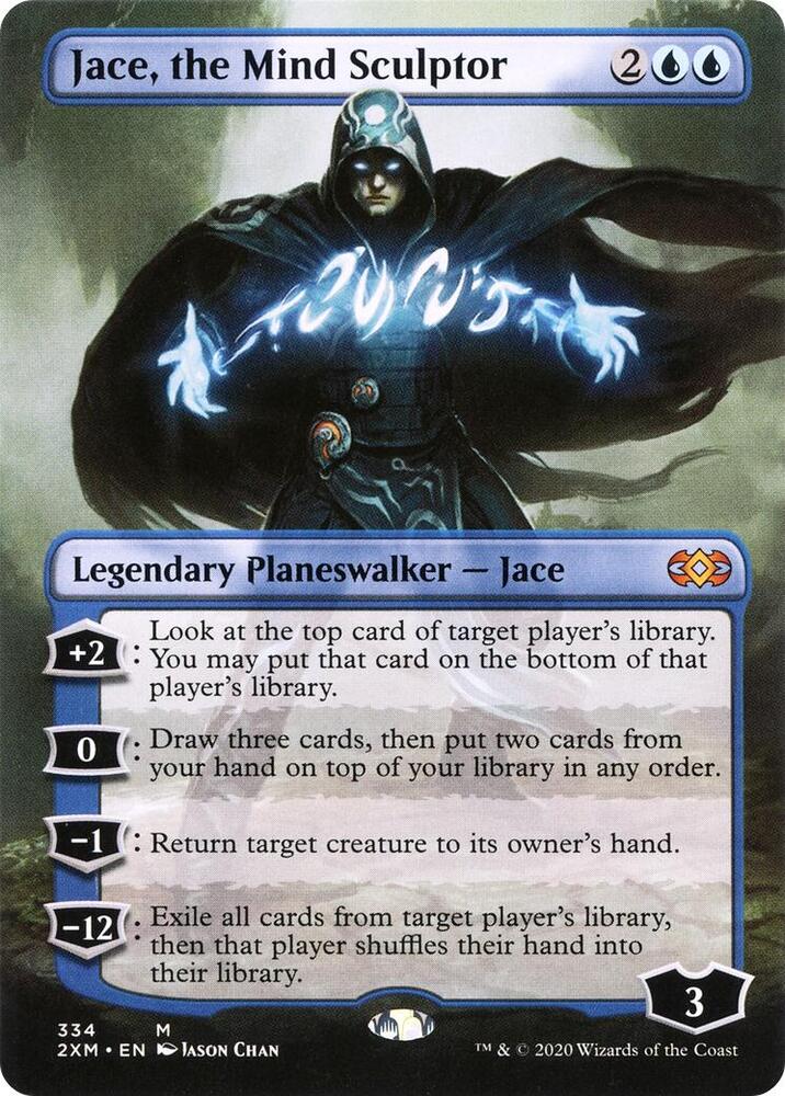 Jace, the Mind Sculptor 334/332 (Double Masters)  - Borderless | Good Games Modbury