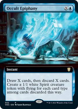 Occult Epiphany Extended Art 52/38 (Commander: Innistrad: Crimson Vow)  | Good Games Modbury