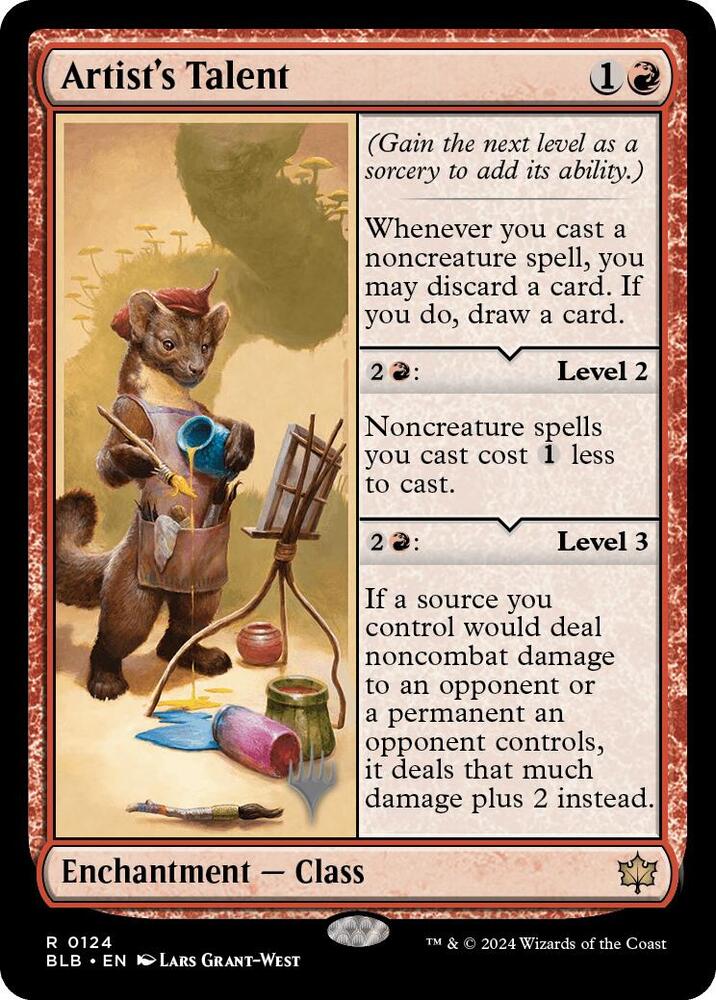 Artists Talent 124 (Promo Pack: Bloomburrow)  | Good Games Modbury