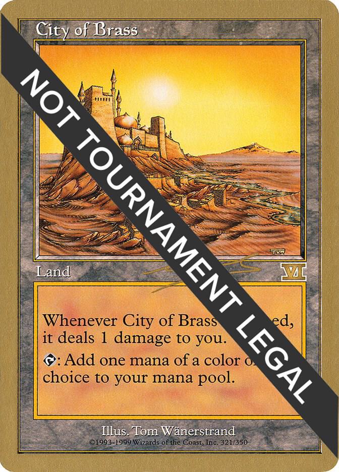 City of Brass 2000 Nicolas Labarre 6ED nl321/117 (World Championship Decks)  | Good Games Modbury