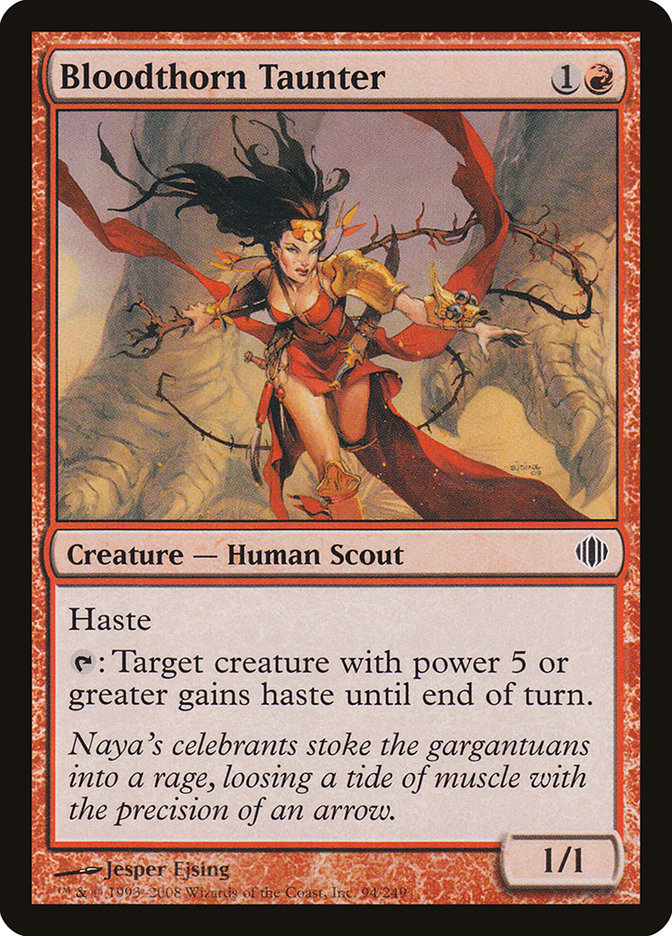 Bloodthorn Taunter 94/249 (Shards of Alara)  - Foil | Good Games Modbury