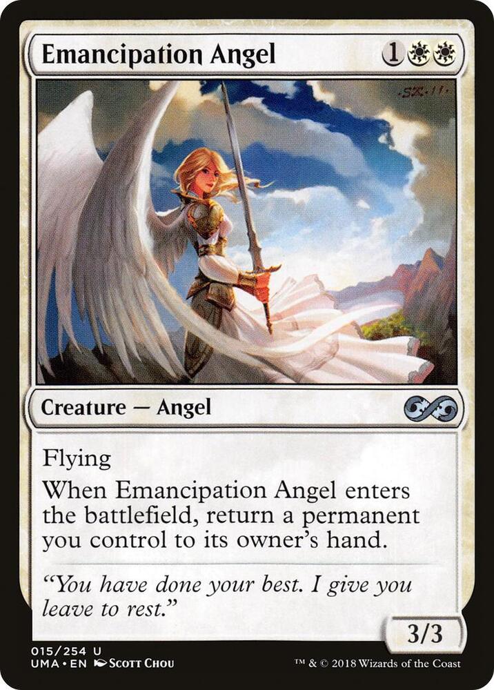 Emancipation Angel 15/254 (Ultimate Masters)  - Foil | Good Games Modbury