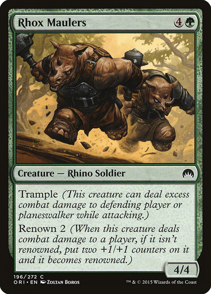 Rhox Maulers 196/272 (Magic Origins)  | Good Games Modbury