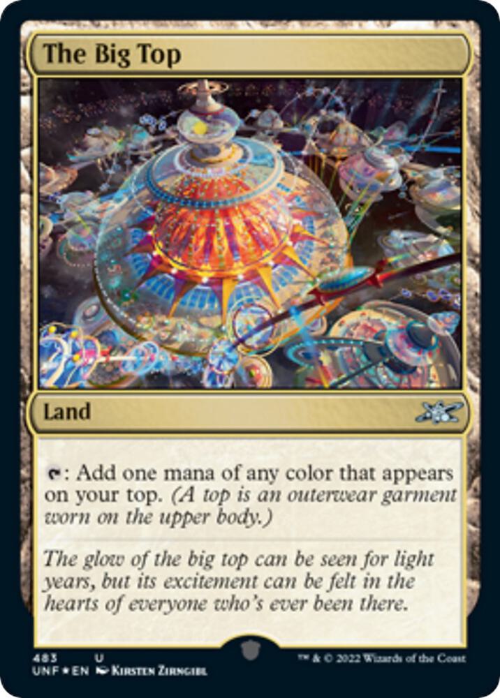 The Big Top Galaxy Foil 483/244 (Unfinity)  - Foil | Good Games Modbury