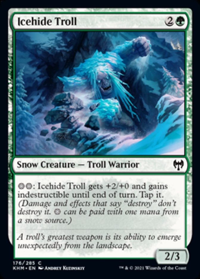Icehide Troll [Kaldheim] | Good Games Modbury
