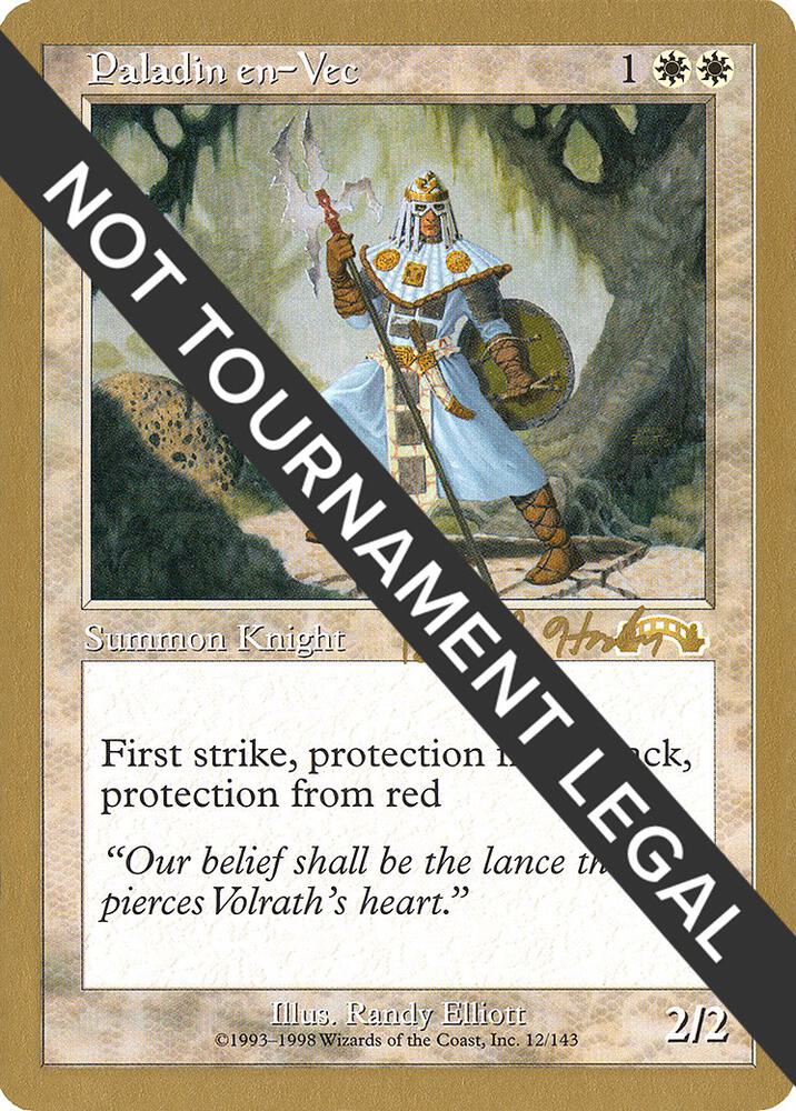 Paladin en Vec 1998 Brian Hacker EXO bh12/117 (World Championship Decks)  | Good Games Modbury