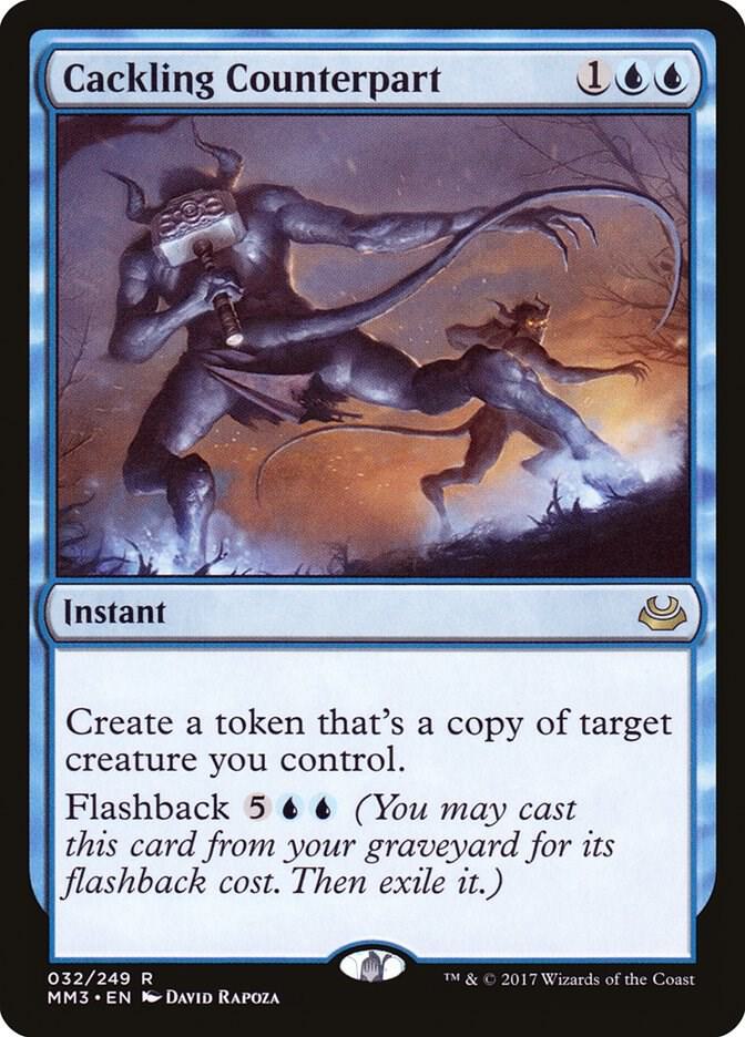 Cackling Counterpart 32/249 (Modern Masters 2017)  - Foil | Good Games Modbury