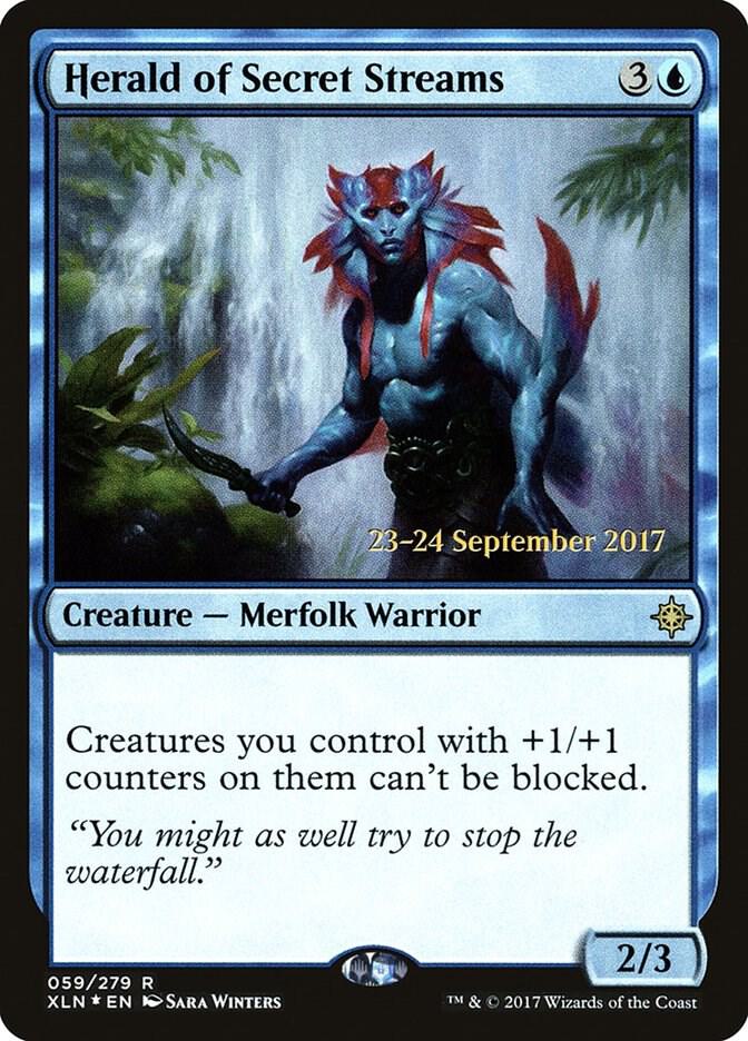 Herald of Secret Streams 59s/120 (Prerelease Cards)  - Foil | Good Games Modbury