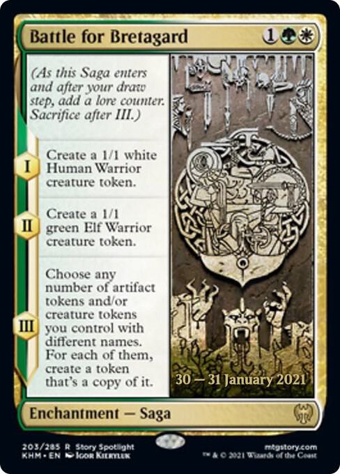 Battle for Bretagard 203s/1 (Prerelease Cards)  - Foil | Good Games Modbury