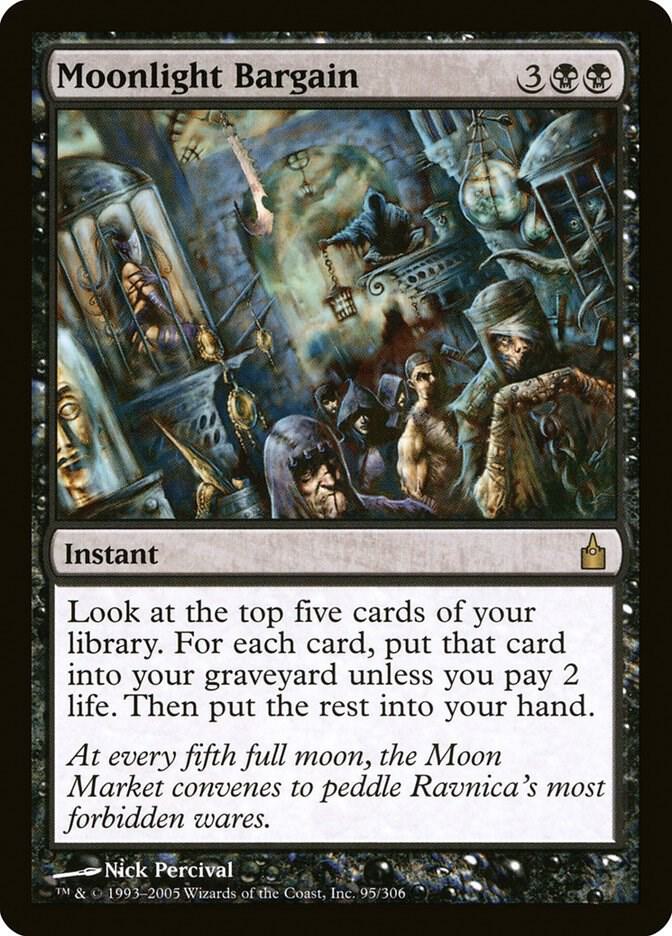 Moonlight Bargain 95/306 (Ravnica: City of Guilds)  | Good Games Modbury
