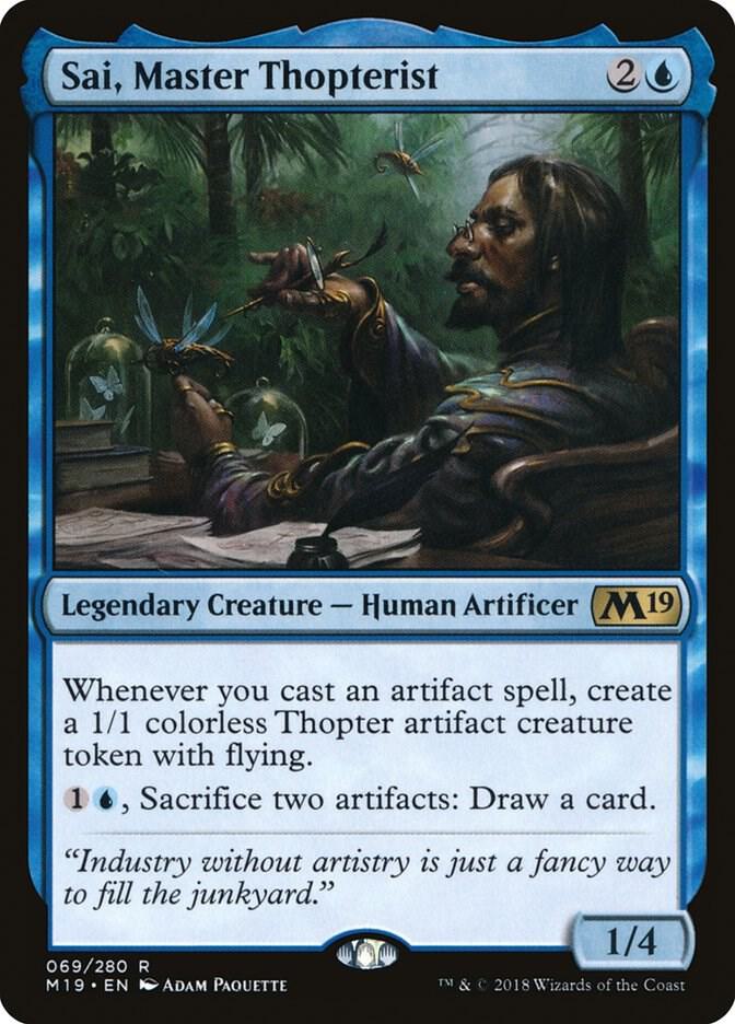 Sai, Master Thopterist 69/280 (Core Set 2019)  | Good Games Modbury