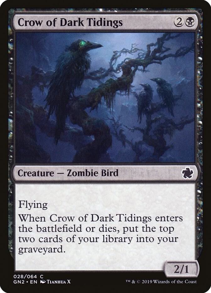 Crow of Dark Tidings 28/64 (Magic Game Night 2019)  | Good Games Modbury