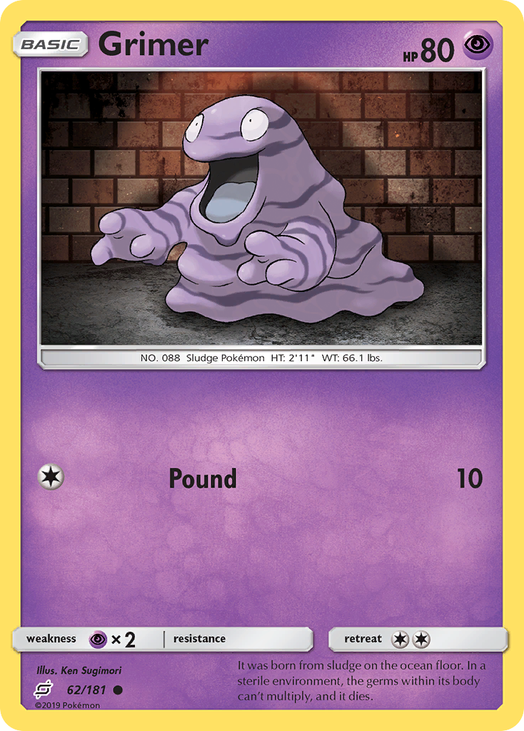 Grimer (62/181) [Sun & Moon: Team Up] | Good Games Modbury