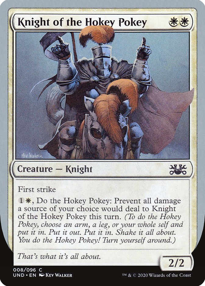 Knight of the Hokey Pokey 8/96 (Unsanctioned)  | Good Games Modbury