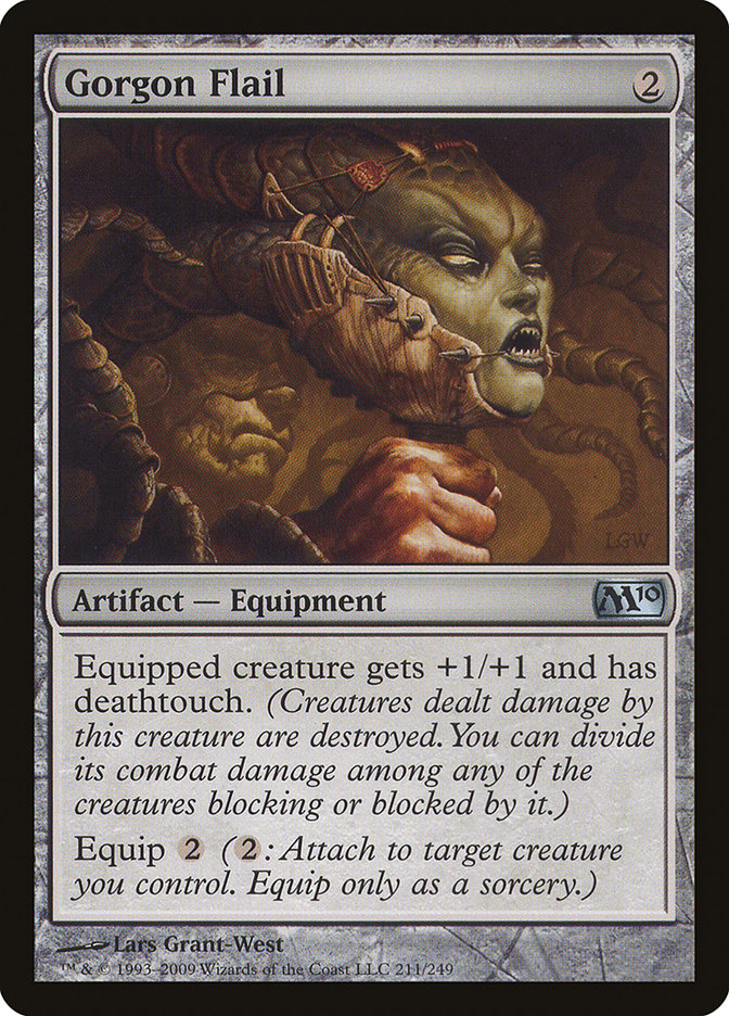 Gorgon Flail 211/249 (Magic 2010 (M10))  | Good Games Modbury