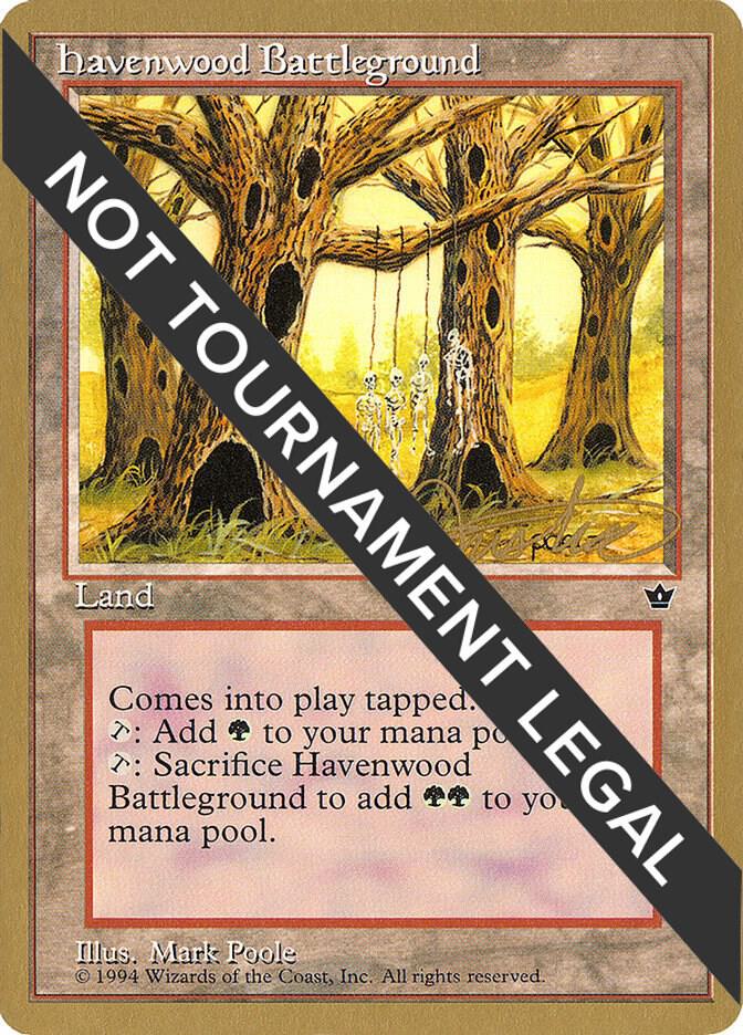 Havenwood Battleground 1996 Mark Justice FEM mj96/308 (World Championship Decks)  | Good Games Modbury