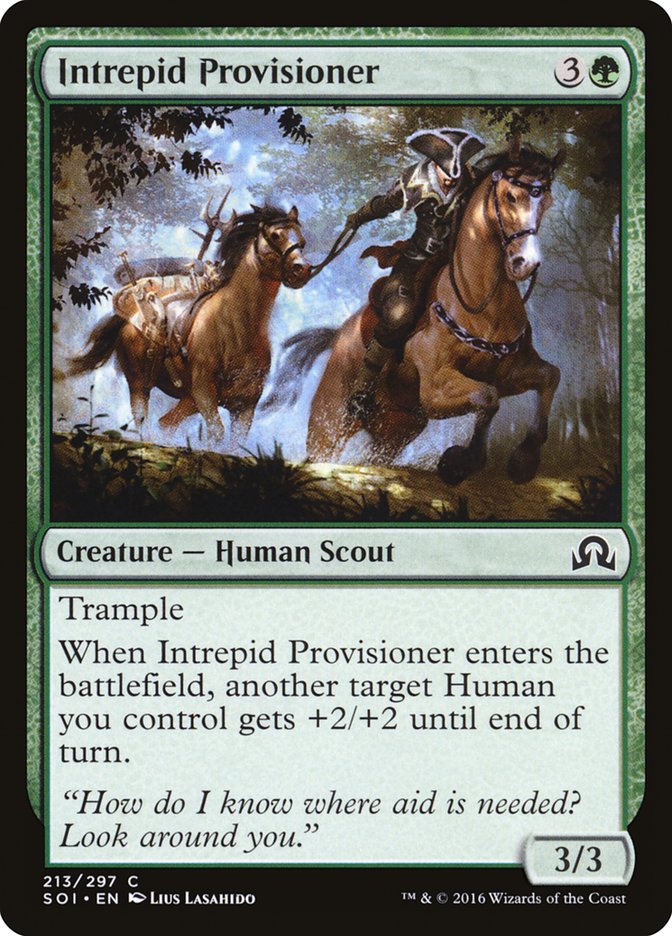 Intrepid Provisioner [Shadows over Innistrad] | Good Games Modbury