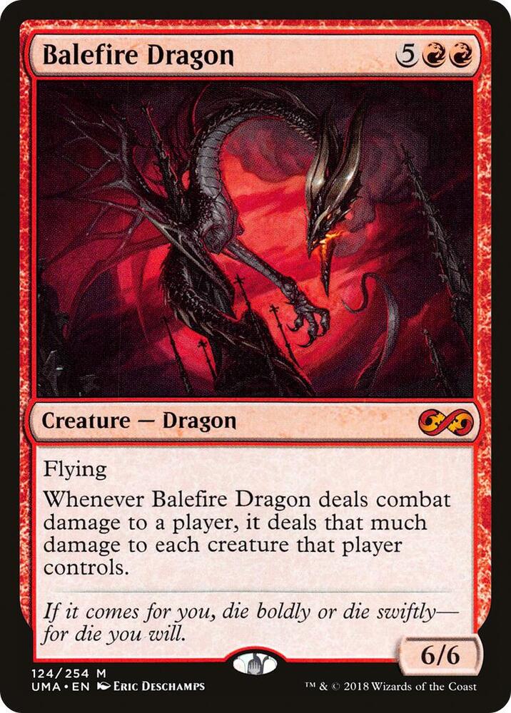 Balefire Dragon 124/254 (Ultimate Masters)  | Good Games Modbury