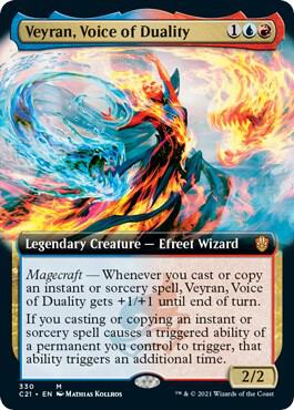Veyran Voice of Duality Extended Art 330/81 (Commander 2021)  | Good Games Modbury